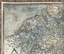 1578 / 1593 - GERMANIAE TOTIUS NOSTRAE EUROPAE - Gerard De Jode - MAP OF GERMANY