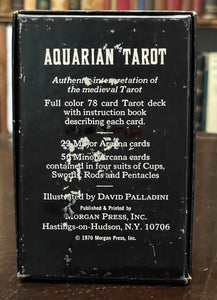 AQUARIAN TAROT - Morgan Press, 1970 - TAROT CARDS DIVINATION OCCULT - UNUSED