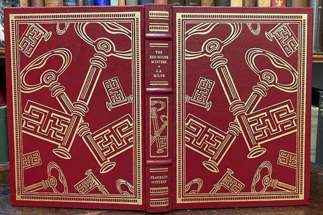 RED HOUSE MYSTERY - Franklin Library Collector's Ed, Full Leather - A.A. MILNE