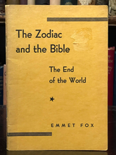 ZODIAC AND THE BIBLE: THE END OF THE WORLD - Fox, 1961 - OCCULT, NEW THOUGHT