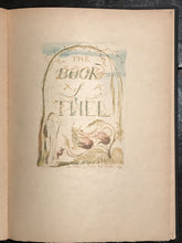 BOOK OF THEL by WILLIAM BLAKE ~ LIMITED EDITION, #1114/1700 Copies, 1928 Scarce