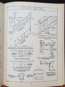 ARCHITECTURAL DRAWING FOR THE BUILDING TRADES, K. Joseph, 1st Ed 2nd Print, 1949