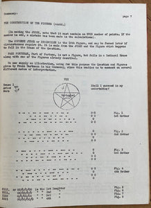 ART OF GEOMANCY - Meade Layne, 1st 1945 - EARTH DIVINATION PROPHECY OCCULT