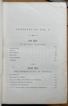 TREATISE ON TURNING TABLES - Gasparin, 1st 1857 - OCCULT SUPERNATURAL SPIRITS