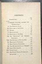 OCCULTISM AND COMMON-SENSE - 1st Ed, 1908 - GHOSTS SPIRITS DIVINATION PSYCHIC