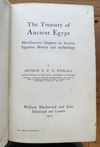 TREASURY OF ANCIENT EGYPT - Weigall, 1911 SIGNED, PHOTO Ethel Clayton Film Star