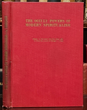 OCCULT POWERS OF MODERN SPIRITUALISM - Rundquist, 1st 1925 PSYCHIC SUPERNATURAL