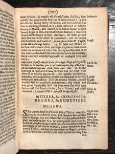 1653 THE MUSES INTERPRETER (Mystagogus Poeticus) - Ross - GREEK MYTHS LEGENDS