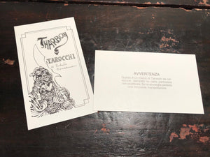 THARBON I TAROCCHI - Roberto Bonadimani - Ltd Ed 925/1000, 1987 Tarot Cards Deck