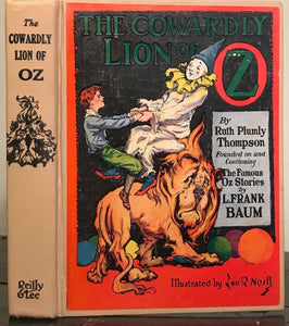 THE COWARDLY LION OF OZ - RUTH PLUMLY THOMPSON 1923 - Frank Baum Wizard of Oz