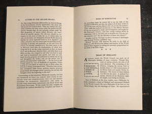 THE BOOK OF ROSICRUCIAE - R. SWINBURNE CLYMER - 1st/1st 1946 - Theosophy Occult