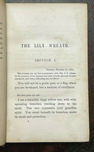 LILY-WREATH OF SPIRITUAL COMMUNICATIONS - 1855 - AFTERLIFE, SPIRITS, MEDIUMS