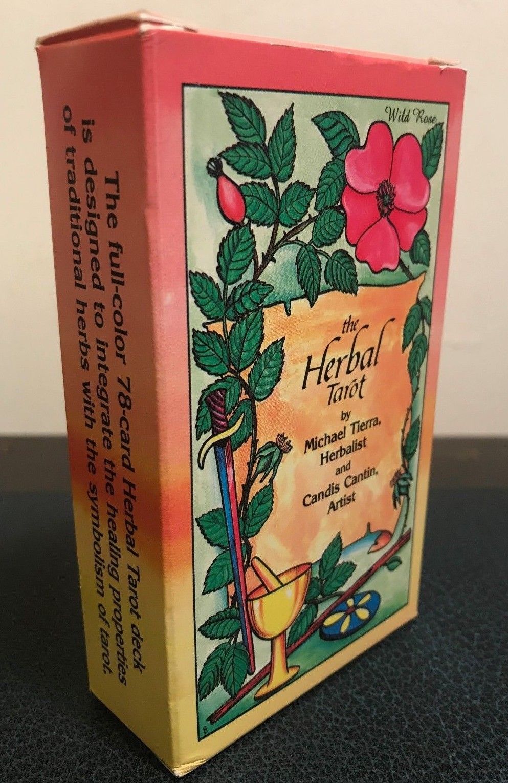 1988 - THE HERBAL TAROT DECK - Michael Tierra, 1st Edition Near Mint, OOP