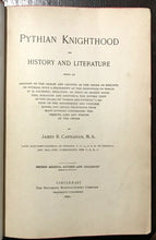 1890 PYTHIAN KNIGHTHOOD - SECRET SOCIETY FRATERNITY KNIGHTS OF PYTHIAS HONOR