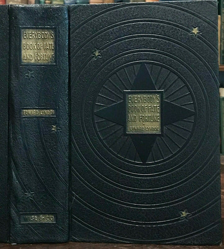 EVERYBODY'S BOOK OF FATE AND FORTUNE - 1st Ed, 1938 - DIVINATION FORTUNETELLING