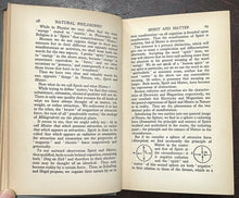 A.E. THIERENS - NATURAL PHILOSOPHY - 1st, 1920 ASTROLOGY HERMETIC OCCULT MAGICK