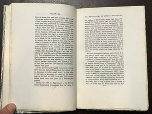 PHILOSOPHY OF ANIMAL MAGNETISM - Edgar Allan POE, 1st/Ltd SIGNED, 1928 MESMERISM