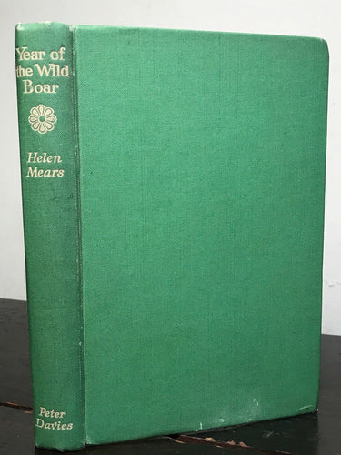 HELEN MEARS — YEAR OF THE WILD BOAR, 1st/1st 1943, LONDON — Life in JAPAN