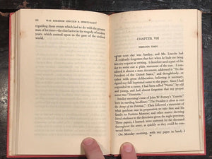 WAS ABRAHAM LINCOLN A SPIRITUALIST? - Maynard, 1956 - Medium Psychic Seances
