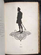 FALSTAFF AND HIS COMPANIONS - Paul Konewka Silhouette Illustrations, 1st Ed 1872