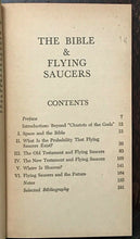 BIBLE AND FLYING SAUCERS - Downing, 1970 - ANCIENT ALIEN ASTRONAUTS - SIGNED