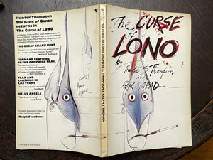 THE CURSE OF LONO - HUNTER S. THOMPSON, 1st 1983 HALLUCINATION ECCENTRIC HAWAII