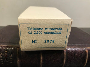 TAROCCO DELLA CORONA FERREA - LIMITED ED Tarot Cards 2078/2500 - MINT - 1979