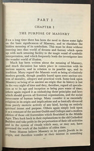 THE SPIRIT OF MASONRY - Bailey, 1979 FREEMASONRY SECRET SOCIETY SYMBOLS MASONIC