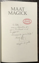 MAAT MAGICK - Nema, 1st Ed 1995 - SIGNED by Author - MAGIC OCCULT WITCHCRAFT