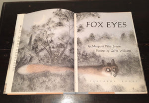 FOX EYES by Margaret Wise Brown, Illustrations Garth Williams 1977 HC/DJ