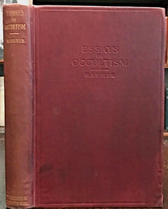 ESSAYS IN OCCULTISM, SPIRITISM & DEMONOLOGY - 1st, 1919 - GHOSTS DEMONS SPIRITS