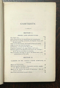 HUMAN NATURE AND THE NERVES - 1st 1857 - PHRENOLOGY, SPIRITUALISM, PHYSIOLOGY