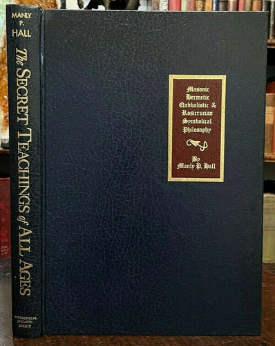 SECRET TEACHINGS OF ALL AGES GOLDEN ANNIVERSARY Manly P. Hall 1977 MAGIC ALCHEMY