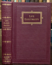 LIFE ELECTRICITY - Shaftesbury 1926 MAGNETISM HYPNOTISM HEALTH VITALITY EUGENICS