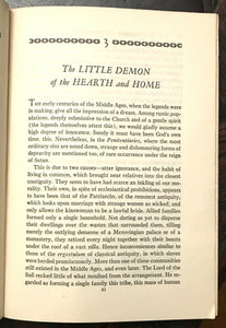 SATANISM AND WITCHCRAFT MEDIEVAL SUPERSTITION - Michelet, 1939 WITCH DEVIL DEMON