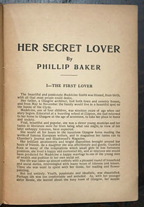 CRIMES OF LOVE & PASSION #1 - Paul Renin, 1st Ed 1928 PULP FICTION CRIME ROMANCE