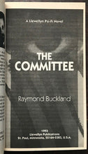 THE COMMITTEE - Raymond Buckland, 1993 - SUPERNATURAL OCCULT FICTION - SIGNED