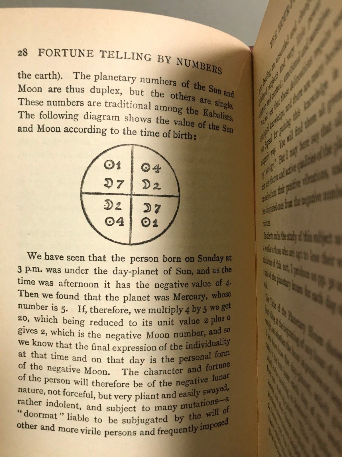 SEPHARIAL - THE WHEEL OF FORTUNE - 1st 1932 - GRIMOIRE Astrology Palmi ...