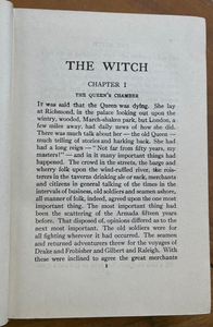 THE WITCH - Mary Johnston, 1st 1914 SUPERNATURAL LOVE STORY WITCHES WITCH HUNTS