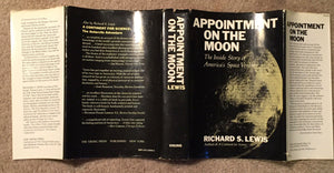 APPOINTMENT ON THE MOON, SPACE VENTURE by Richard S. Lewis, 1st/1st 1968 HC/DJ