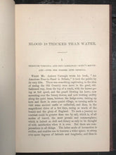 1886 - BLOOD IS THICKER THAN WATER - Civil War Reconstruction Letters, 1st/1st