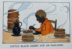 LITTLE BLACK SAMBO - Helen Bannerman, 1941 - CHILDREN'S ILLUSTRATED TALE