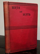 BIRTH AND DEATH - BARON HELLENBACH, 1st 1886 - CLAIRVOYANCE, PSYCHICS, AFTERLIFE