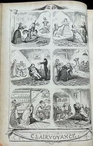 GEORGE CRUIKSHANK'S TABLE-BOOK 1st 1845 FINE BINDING ILLUSTRATED VICTORIAN HUMOR