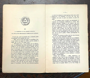 GRAND SECRET DES KABBALISTES - Wirth & Heil, 1929 - MAGICK KABBALAH FREEMASONRY