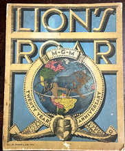 LION'S ROAR MAGAZINE MGM, July 1944, Vol 3 - HOLLYWOOD GOLDEN AGE VINTAGE CINEMA