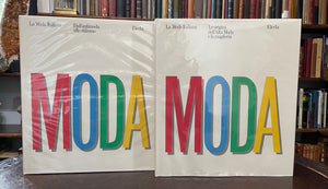 LA MODA ITALIANA - 1st 1987, 2 Vols - ITALIAN FASHION STYLE COUTURE 20th Century