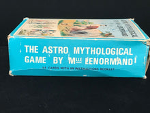 Vintage ASTRO MYTHOLOGICAL CARD GAME by MLLE LENORMAND, 1970
