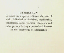 STERILE SUN - Slade, 1st 1936 - PROSTITUTION WOMEN GIRLS HUMAN TRAFFICKING