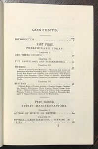 THE BOOK OF MEDIUMS - Allan Kardec, 1970 COMMUNICATING SPIRITS GHOSTS AFTERLIFE